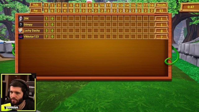 PLAYING MINIGOLF BLIND! (Golf It)