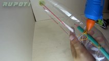 How To Make Rubber Band Powered Ship Made From Plastic Bottle - Rupoti DIY Videos