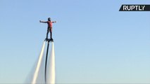 Флайбордисты на Волге установили мировой рекорд