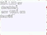 Ombre Arbre Photo en LED avec 120 LED avec feuilles dérable  Hauteur  env