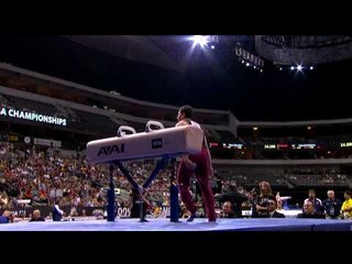 David Sender - Pommel Horse - 2009 Visa Championships - Men - Day 2