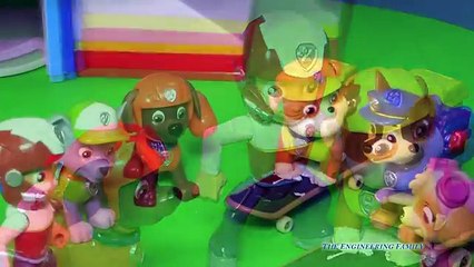 PAW PATROL Nickelodeon Paw Patrol Bad Luck Marshall Toys Video Parody