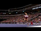 Samantha Peszek - Floor Exercise - 2009 Visa Championships - Women - Day 2