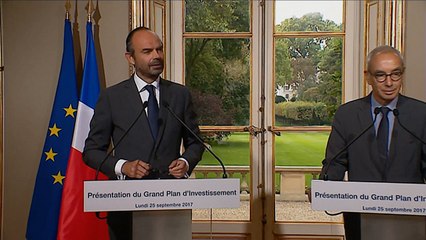 Présentation du Grand Plan d'Investissement