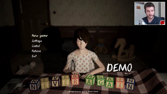 Never Again Demo ¦ Indie Horror Game ¦ PC Gameplay Let's Play Walkthrough ¦ Full Playthrough