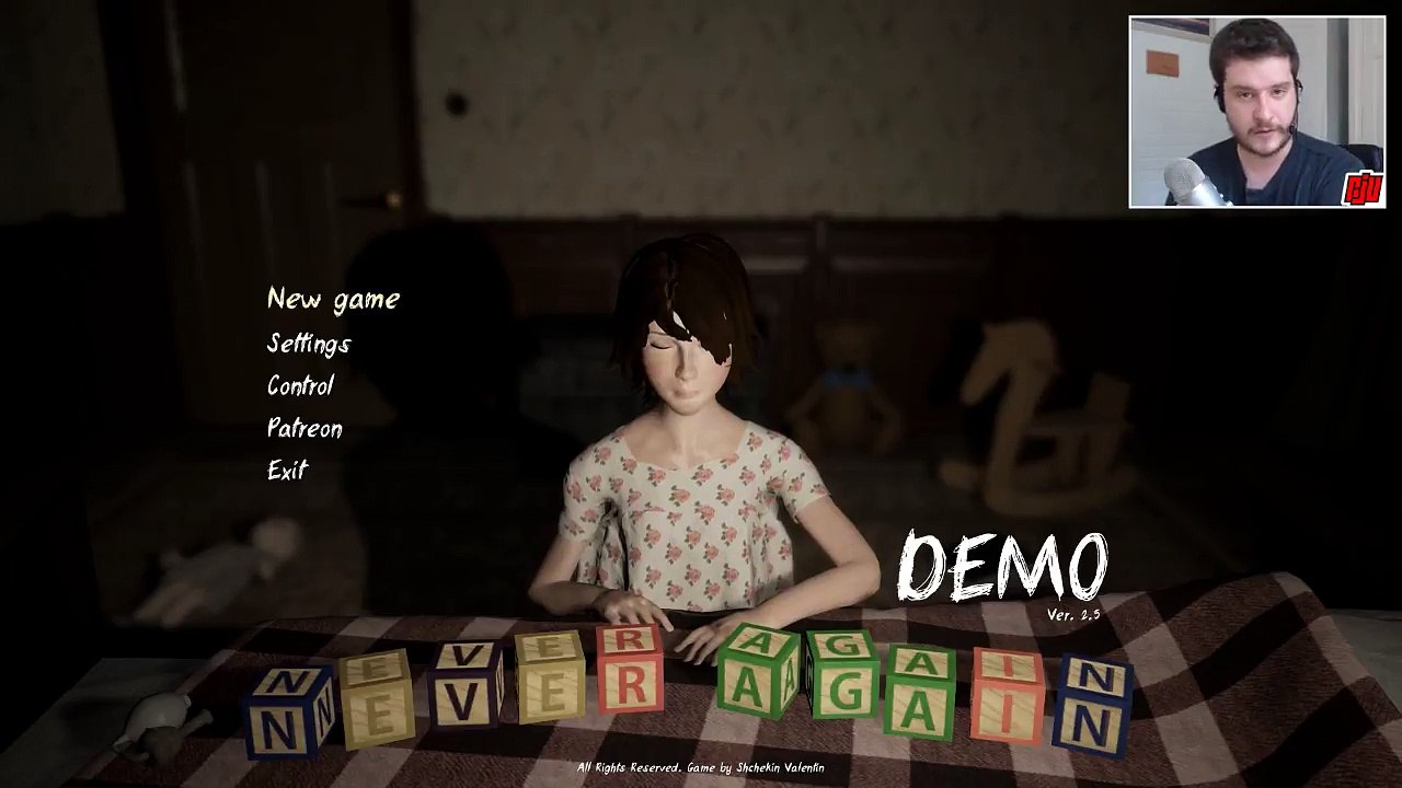 Never Again Demo ¦ Indie Horror Game ¦ PC Gameplay Let's Play Walkthrough ¦ Full Playthrough
