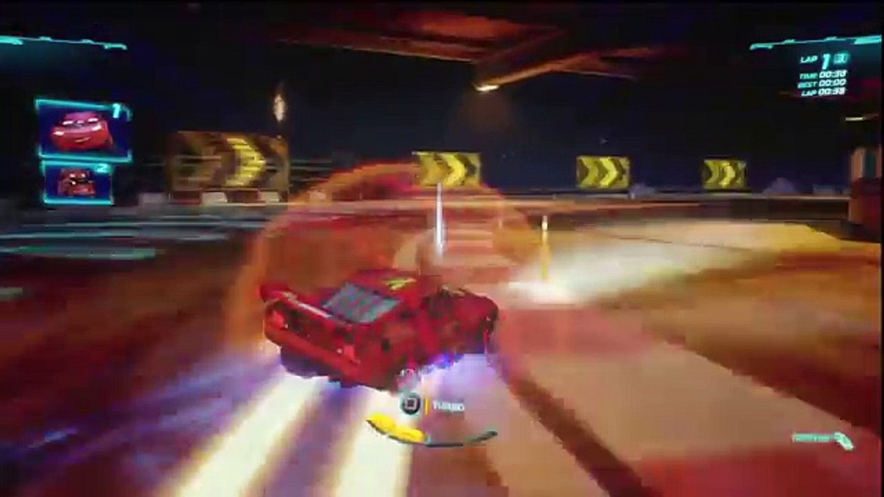 Cars 2 game play - Training Level 1 Part 4