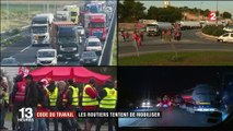 Grève des routiers : état des lieux des actions menées