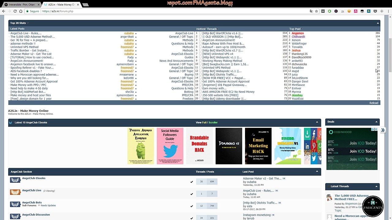 [A2S Tutorial] Make Money with Forum Posting - How to | FMAgents.blogspot.com