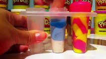 How To Make Play Doh Ice Cream Popsicles with Molds Fun and Creative for Kids