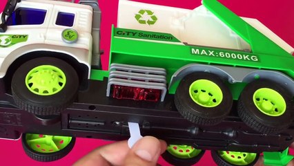 City Cleaner Truck Toy Unboxing - Şehir Temizlik Aracı, Çöp Kamyonu