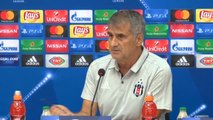 Beşiktaş Teknik Direktörü Güneş ile Cenk Tosun Açıklamalarda Bulundu