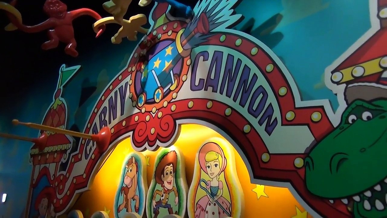 Toy Story Mania in Japanese Complete Ride POV Tokyo DisneySea Japan