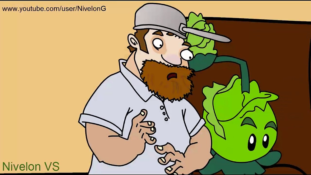 Plants vs zombies 2 Heroes ANIMATION Green Shadow vs Superbrainz (Parodia)