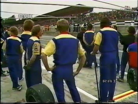 Gran Premio d'Europa 1985: Sorpassi di Surer e Laffite ad A. Senna