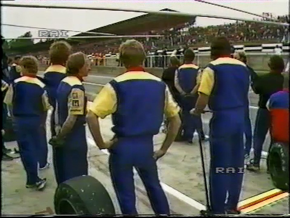 Gran Premio d'Europa 1985: Sorpassi di Surer e Laffite ad A. Senna