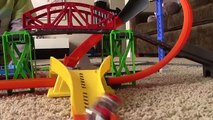 Thomas and Friends Playtime Thomas Train Crashes with Hot Wheels | Playing with Trains