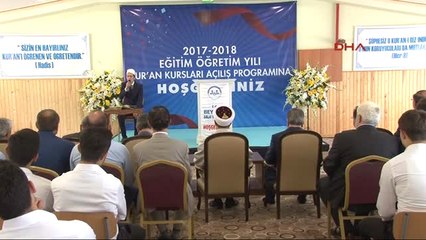 Diyanet İşleri Başkanı Erbaş Her Mesaiye Uygun Kur'an Kursu Hizmeti Sunacağız