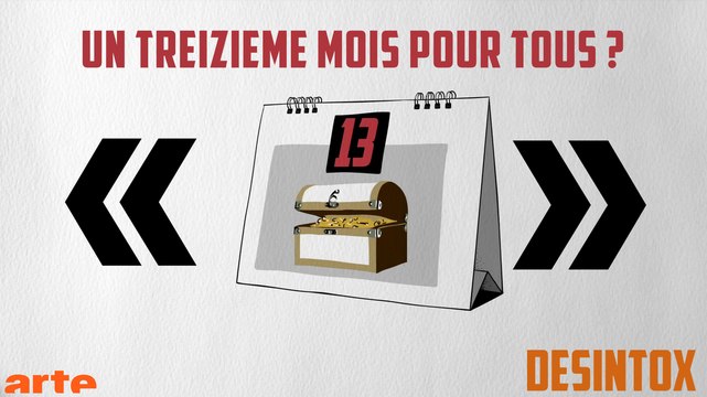 Un 13ème mois pour tous ? - DÉSINTOX - 25/09/2017