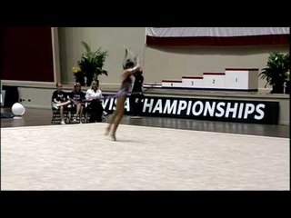 Julie Zetlin - Ribbon - 2009 Visa Championships - Rhythmic Event Finals