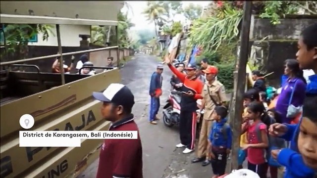 Indonésie : 50 000 habitants évacués par crainte de l'éruption d'un volcan à Bali