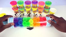 Sparkle Play Doh Panda Molds Kids Fun Video Glitter Playdough