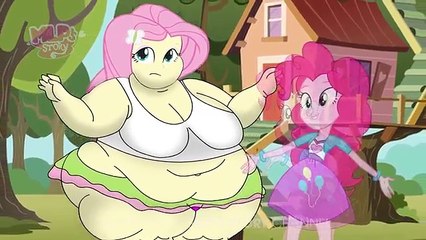 My Little Pony MLP Equestria Girls Transforms with - FAT Animation Scary Funny Love Story Real Life