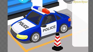 Car Fory for Kids - Dream Cars Service - Build Police Car, Fire Trucks for Children Cars for Kids