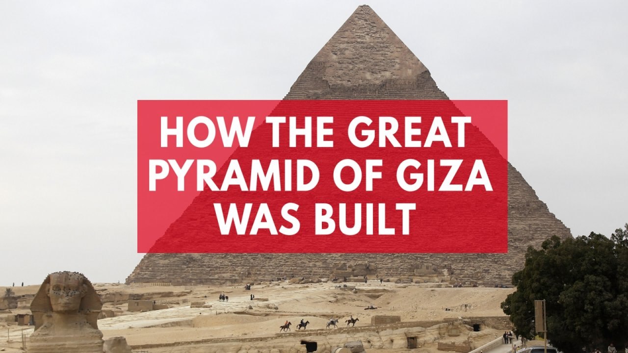 Secret of how Great Pyramid of Giza was built revealed