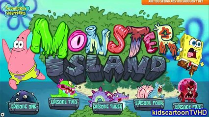 SpongeBob SquarePants Full Game - Monster Island - Games for Kids