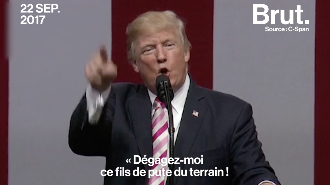 "Fils de pute" : des célébrités réagissent à l'insulte Donald Trump