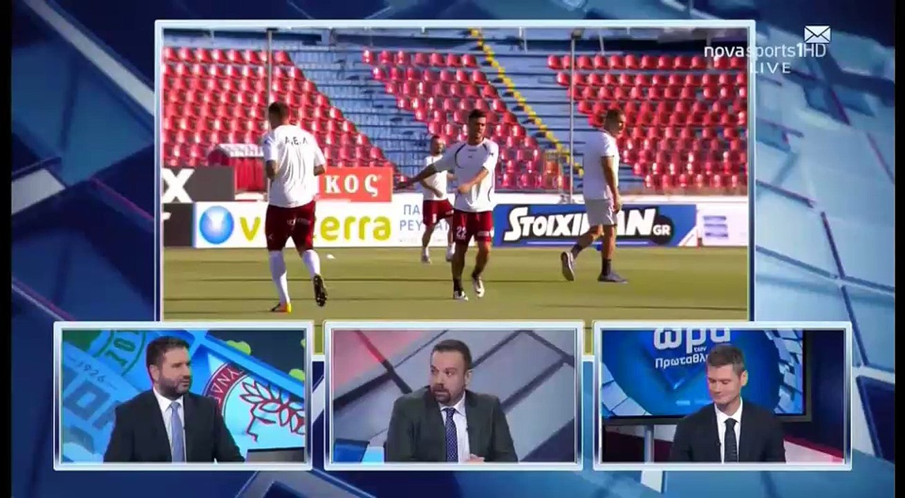 5η Πανιώνιος-ΑΕΛ 4-1 2017-18 Η ώρα των Πρωταθλητών (Novasports)