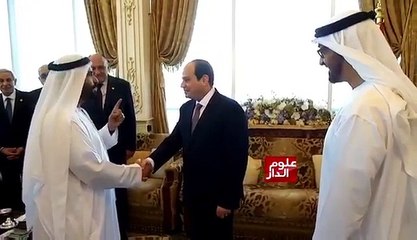 مواطن إماراتي للسيسي: نحن معك ضد الإرهاب حتى لو لا نشر ولا نأكل في هذه البلد