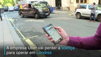 Uber perde licença para operar em Londres