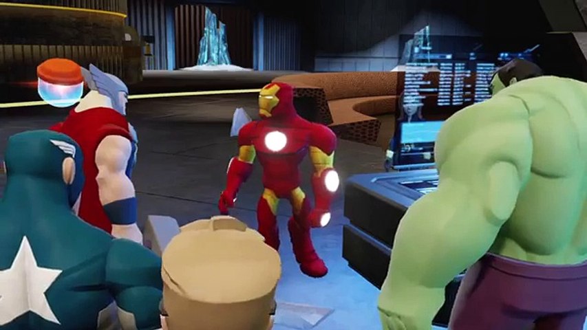 THE AVENGERS IRON MAN - Cartoon Videos Games for Kids - Disney Infinity   Marvel Super Heroes - video Dailymotion