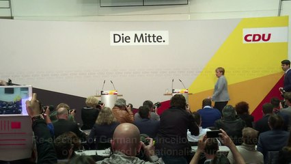 Merkel's re-election overshadowed by gains for hard-right