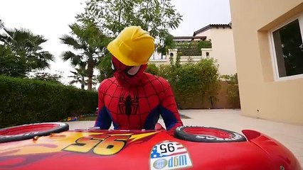 JOKER QUAD HIT Spiderman & McQueen! w/ Hulk Pepsi Challenge Paw Patrol Toys Kids Movie in Real Life