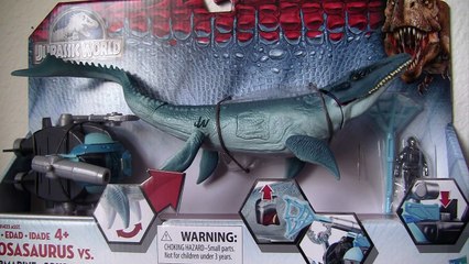 Jurassic World Mosasaurus Toy Review