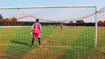 27/08/2017 : Coupe de France contre Sargé. Tir au but de Sargé pour la victoire.