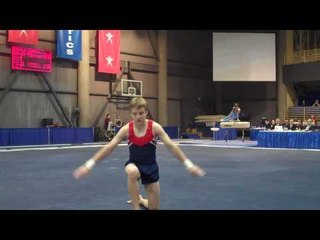 Alex Powarzynski - Floor Exercise - 2010 Winter Cup - Day 1
