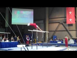 Dylan Akers - Parallel Bars - 2010 Winter Cup - Day 1
