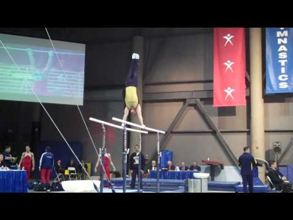 Sam Softich - Parallel Bars - 2010 Winter Cup - Day 1