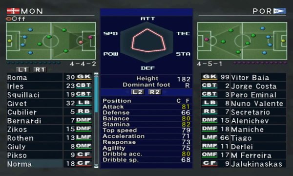 Pro Evolution Soccer 3 - 2003 - AS Monaco FC VS FC Porto (PC)