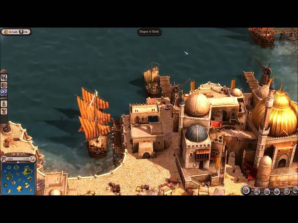 Anno 1404 Gameplay + MT-X Mega Trainer