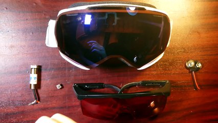 Making Some BURNING LASER GOGGLES!!! (CYCLOPS X-MEN IRL)