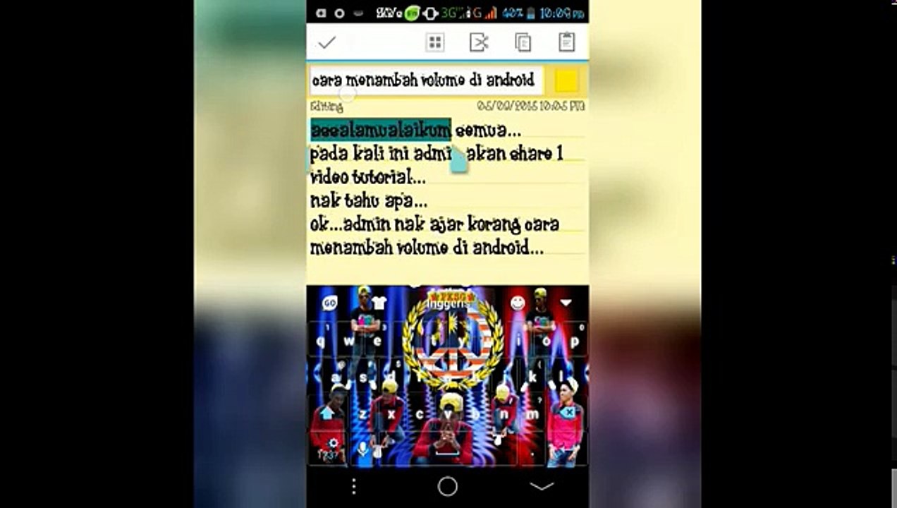 Cara Menambah Suara Hp Android