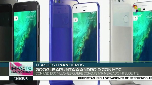 Google comprará la empresa de teléfonos HTC para competir con Apple