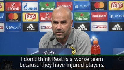 Injuries won't hamper Real Madrid - Bosz
