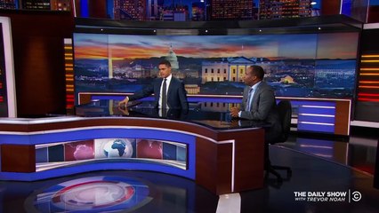 Between the Scenes - Trevor Bumps into President Obama: The Daily Show