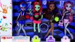 4 Doll Set / 4-Pak Lalek - Ghouls Night Out - Monster High - Mattel - BBR96
